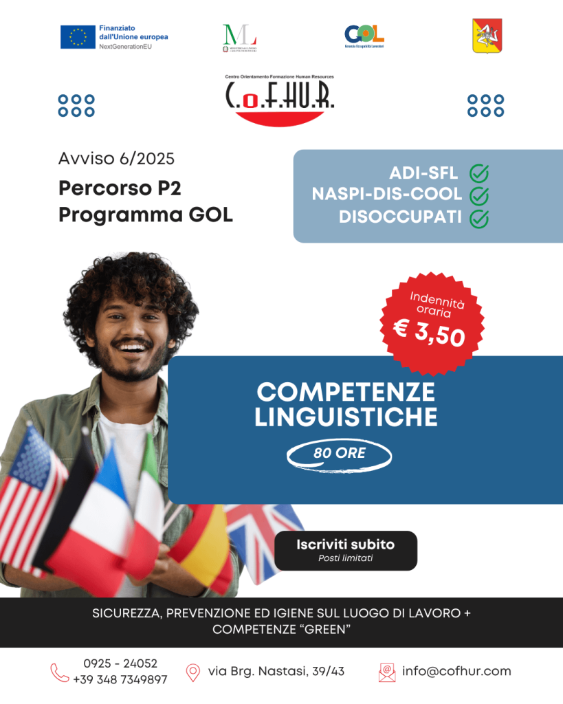 COMPETENZE LINGUISTICHE (80 ore)