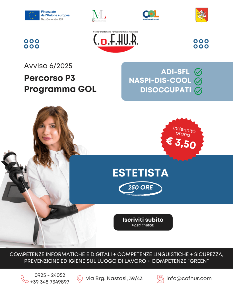 ESTETISTA (250 ore) 